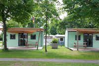 Freizeitpark „Am Emsdeich“  Camping Am Emsdeich - Mobilheime mit Terrasse auf dem Campingplatz