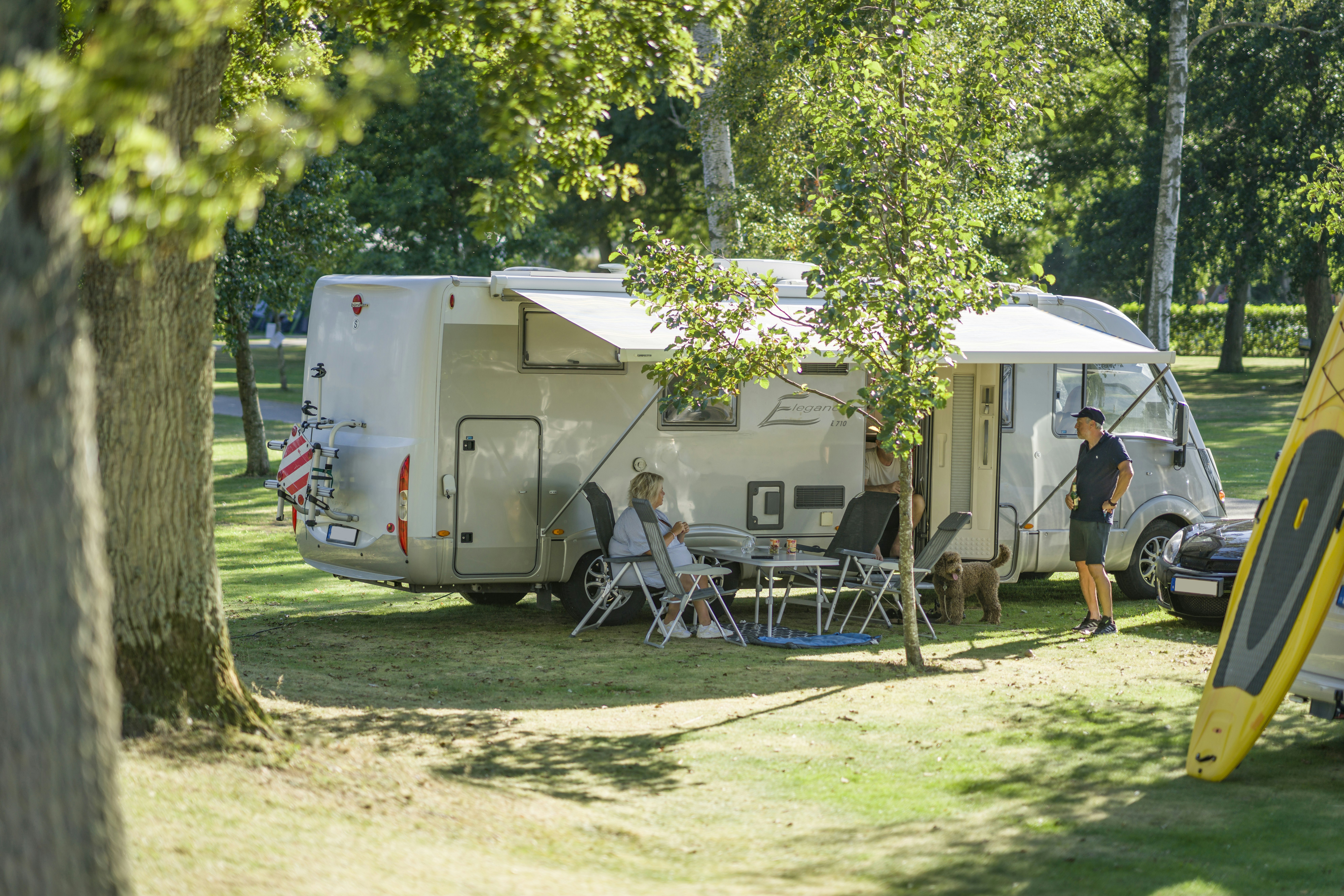 Camping im Norden: Thema Stützlast beim Wohnwagen