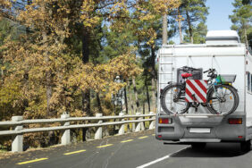 Randaco Warntafel PKW Wohmobil Spanien und Italien Anhänger Wohnwagen 2 in1  50x50cm