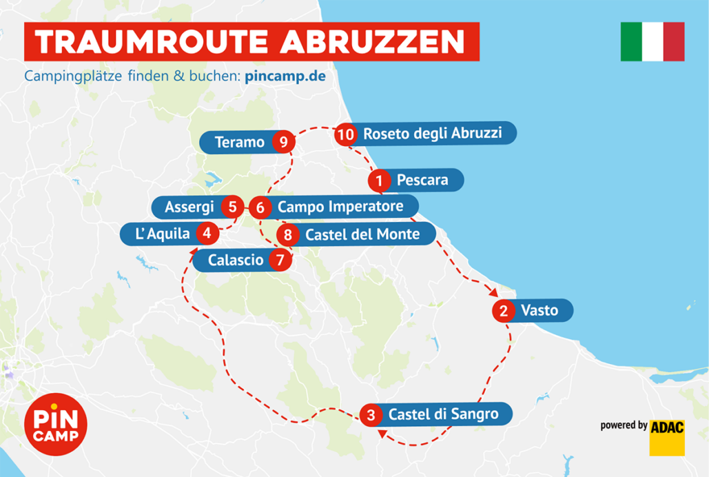 Traumroute Abruzzen Mit Dem Wohnmobil Durch Italiens Wildnis