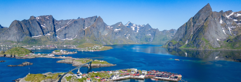 auf der großen panoramaroute von oslo bis zum polarkreis - lofoten