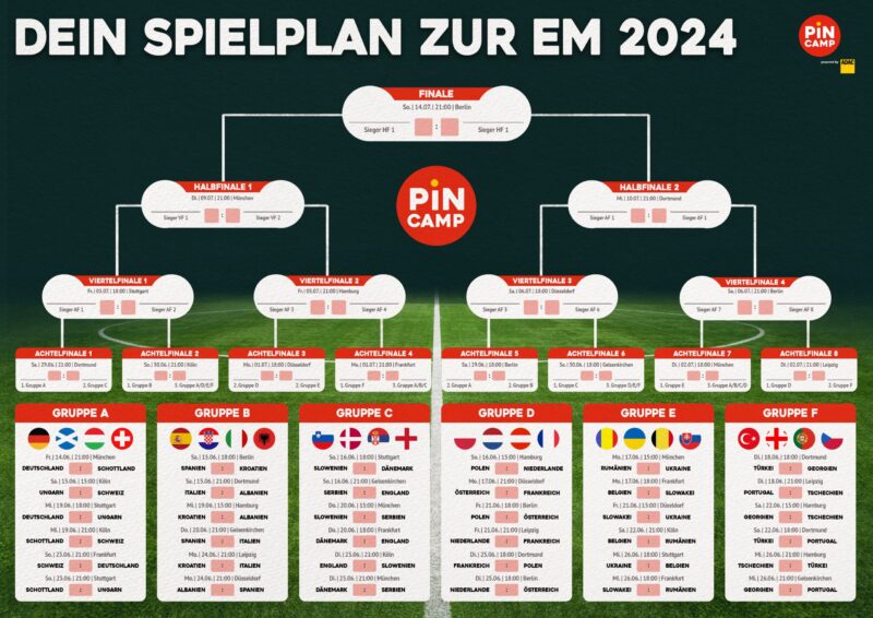 Spielplan Fußball EM 2024