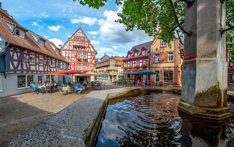 Marktplatz Idstein im Taunus