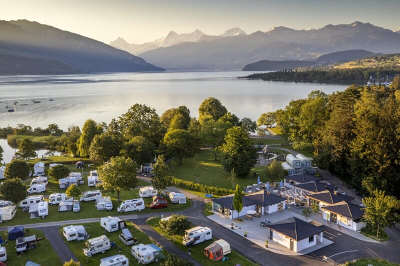 Platz 4: TCS Camping Gwatt Thunersee